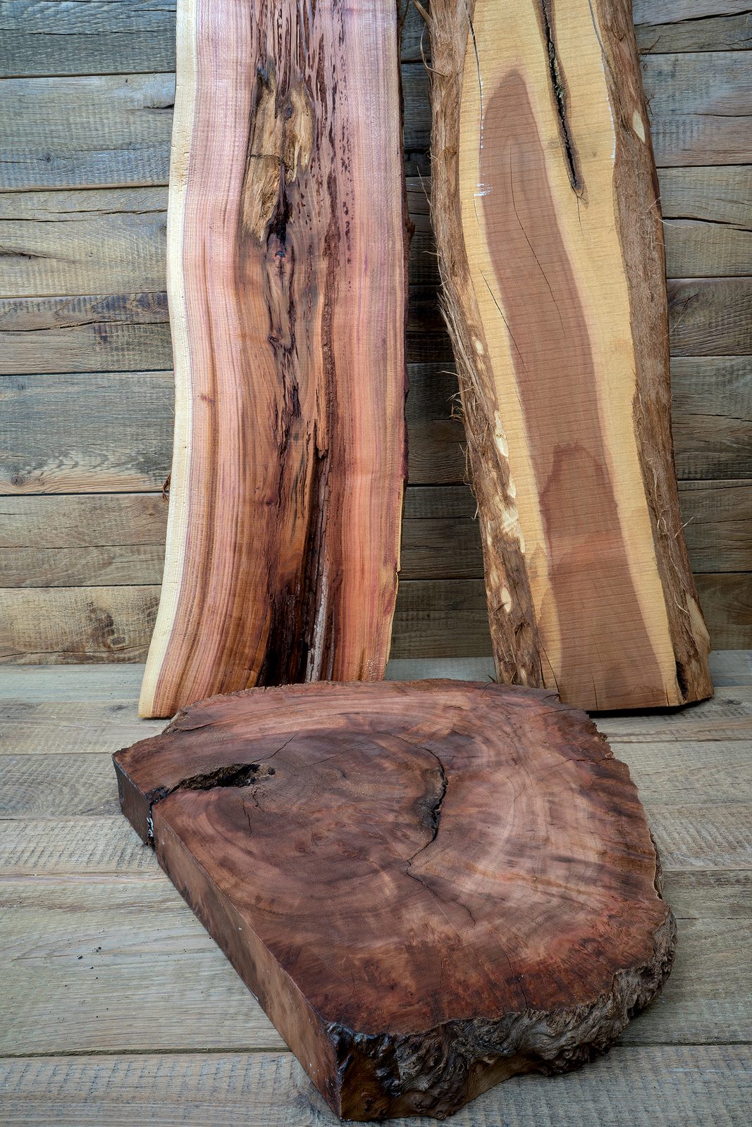 Holzdruck auf originellen und ausgefallenen Holzarten