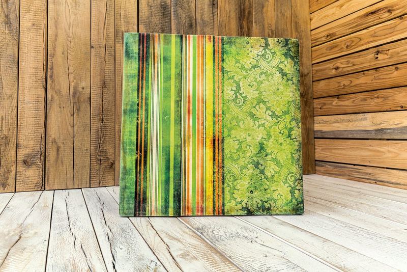 Holzdruck: Birke Multiplex vorgeweißt Vintage Shabby Look Druck auf Holz